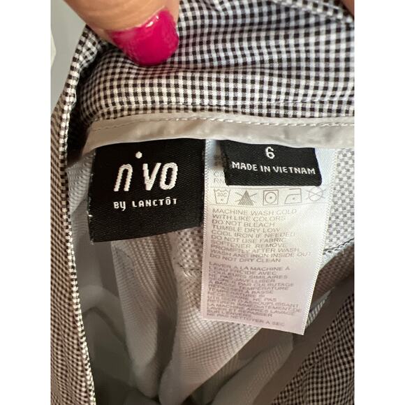 Nivo size 6 black and white golf pants - Picture 4 of 5